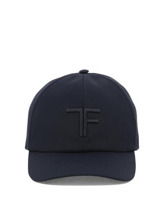 [해외직구 관부가세 포함] 톰포드 블루 Baseball cap with logo MH003TCN036G1L023