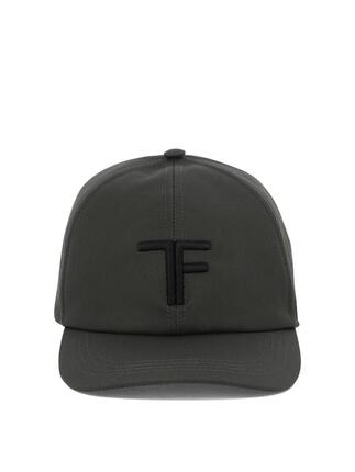 [해외직구 관부가세 포함] 톰포드 회색 Baseball cap with logo MH003TCN036G1G007