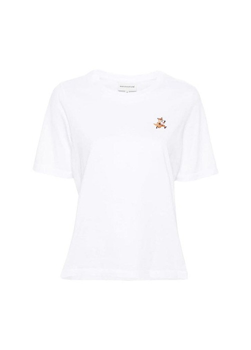 메종키츠네 여성 스피디폭스 컴포트 티셔츠 MW00119K J0008 (WH)